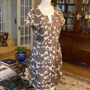 Silk shift dress by Boden